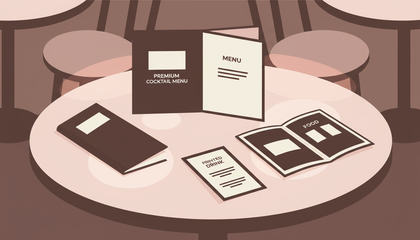 Getränkekarten drucken, Cocktailkarte gestalten & Speisekarten bedruckt: Der ultimative Guide für Gastronomen