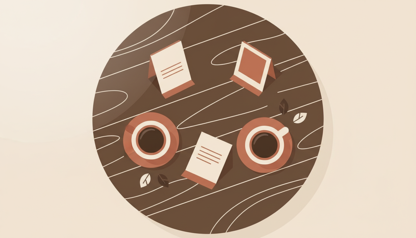 Tischaufsteller drucken für dein Café: So überzeugst du jeden Gast am Tisch